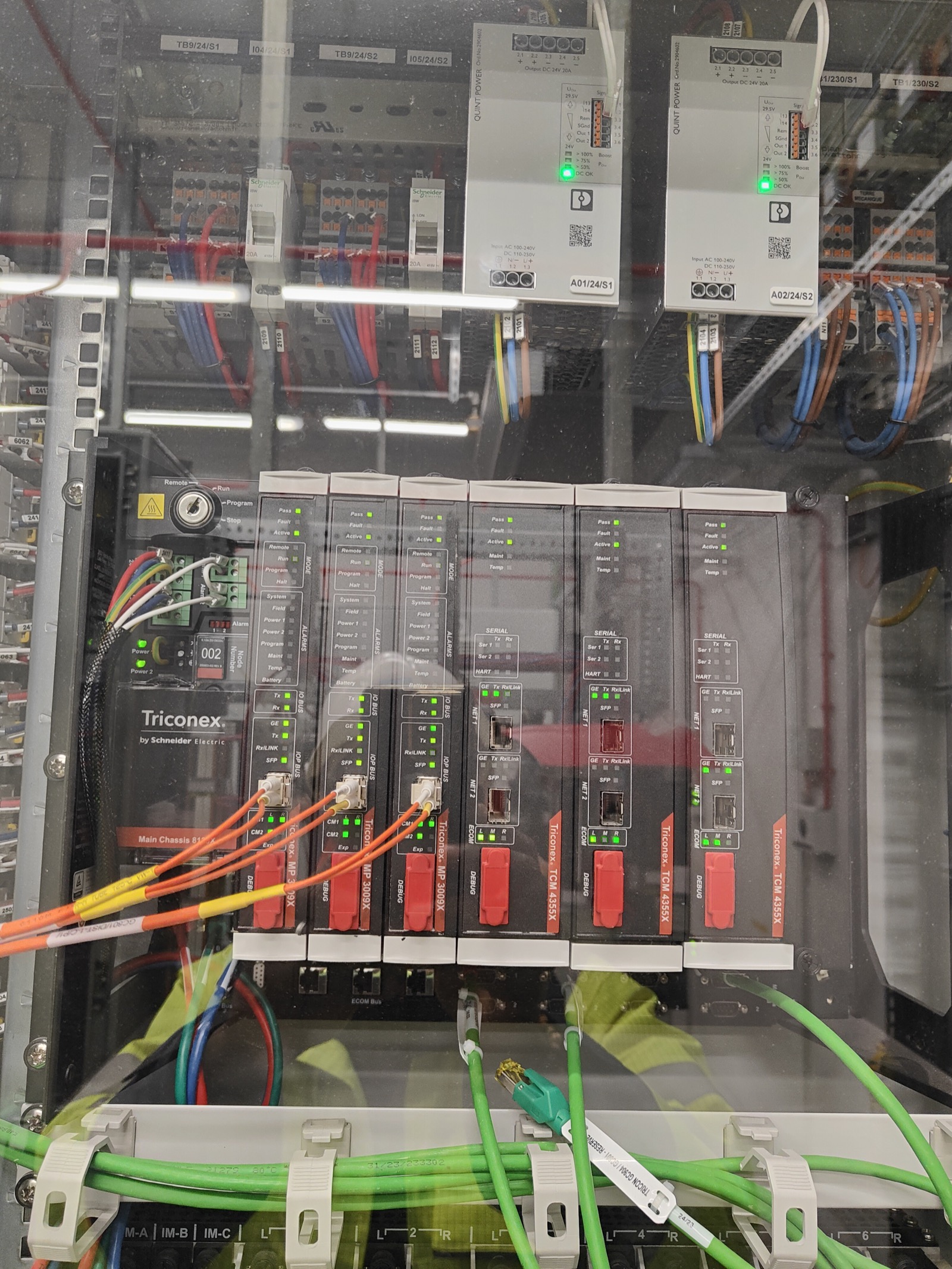 Automate de sécurité Triconex — système instrumenté de sécurité SIS